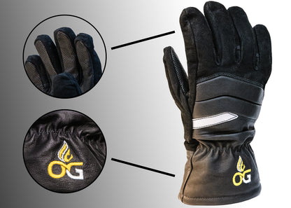 OG Protection "Sentinel" NFPA Structural Glove Kangaroo, Kovenex - Gauntlet Cuff